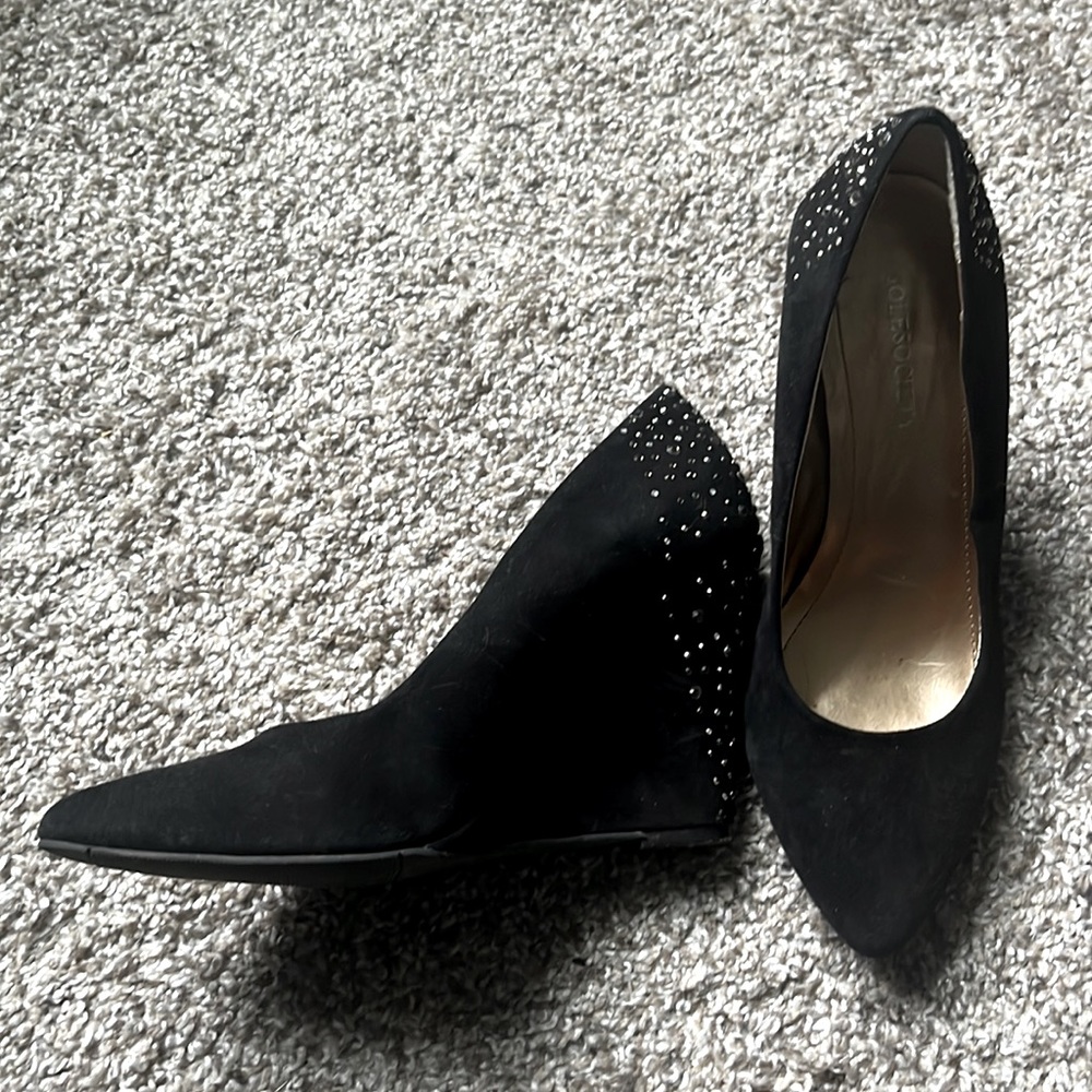 Sole Society Rhinestone Wedges